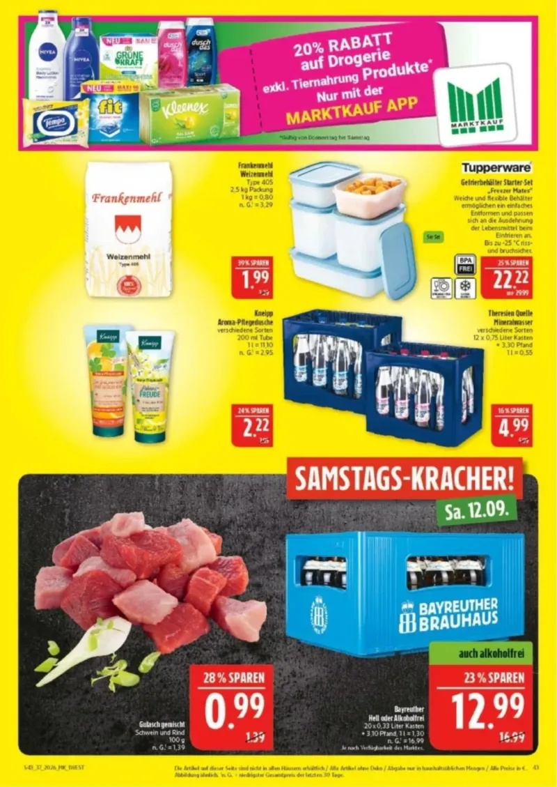 Marktkauf Prospekt vom 07.09.2026, Seite 43