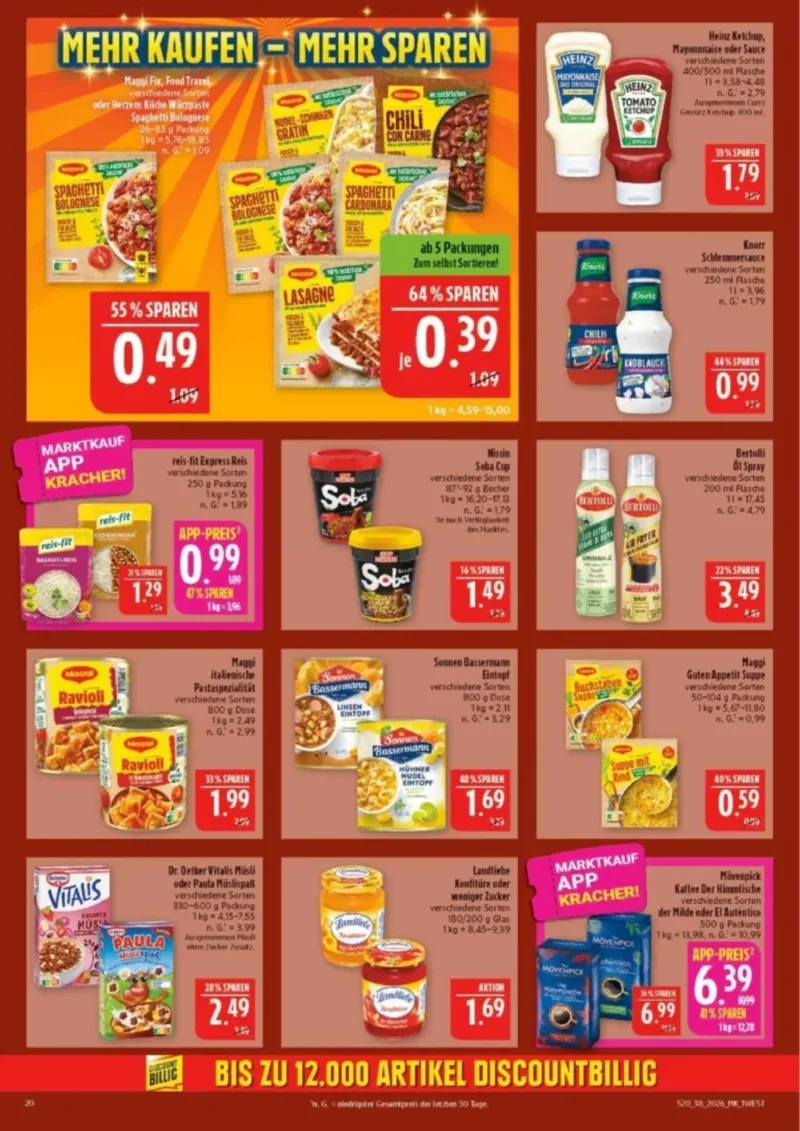 Marktkauf Prospekt vom 14.09.2026, Seite 20