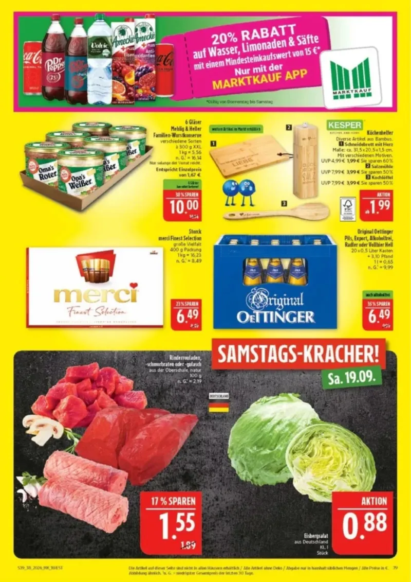 Marktkauf Prospekt vom 14.09.2026, Seite 39