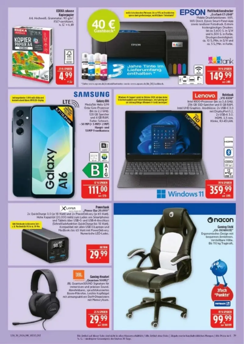 Marktkauf Prospekt vom 21.09.2026, Seite 39