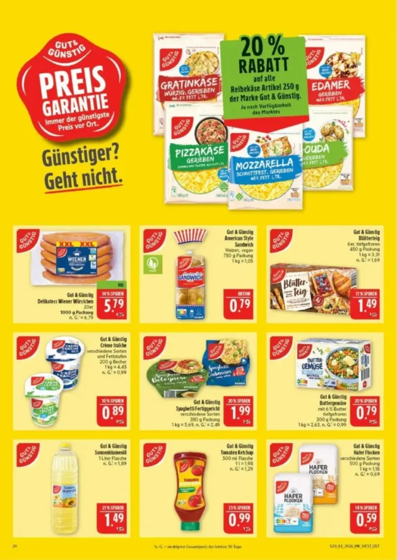 Marktkauf Prospekt vom 26.10.2026, Seite 20