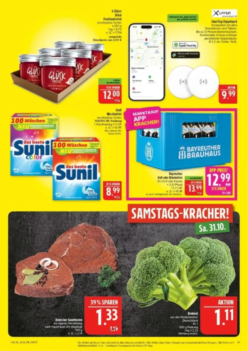 Marktkauf Prospekt vom 26.10.2026, Seite 43