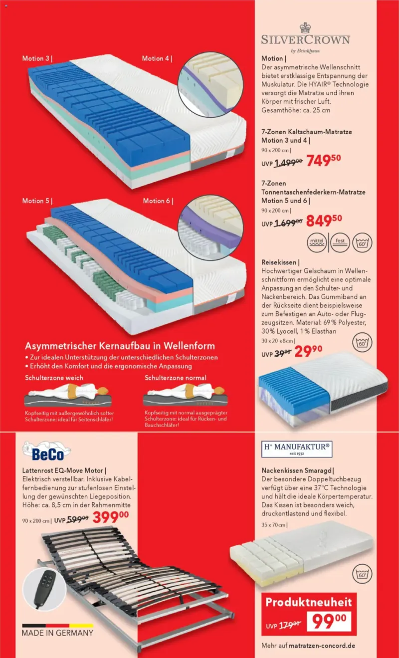 Matratzen Concord Prospekt vom 27.12.2025, Seite 5