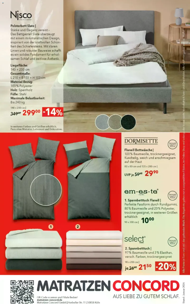 Matratzen Concord Prospekt vom 28.01.2026, Seite 8