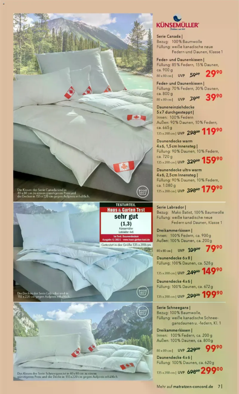 Matratzen Concord Prospekt vom 25.02.2026, Seite 7