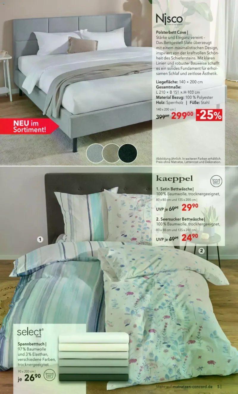 Matratzen Concord Prospekt vom 25.03.2026, Seite 5