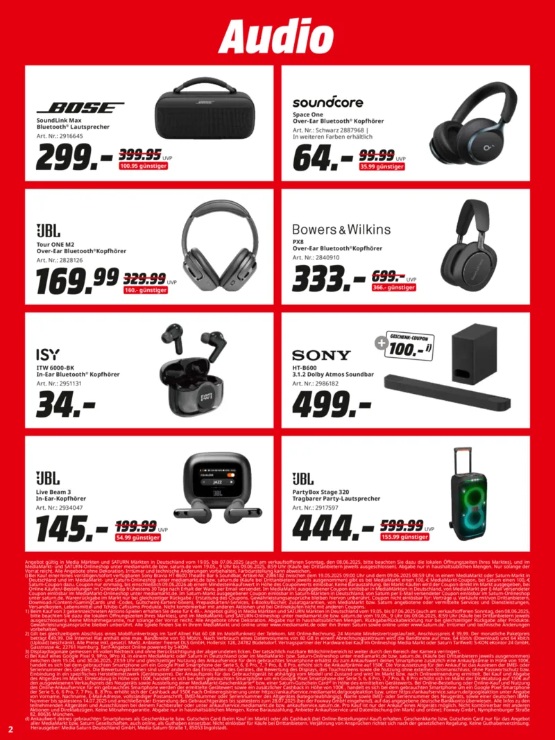 Media Markt Prospekt vom 19.05.2025, Seite 2