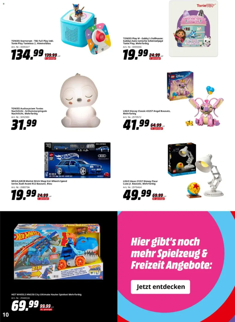 Media Markt Prospekt vom 28.10.2025, Seite 10