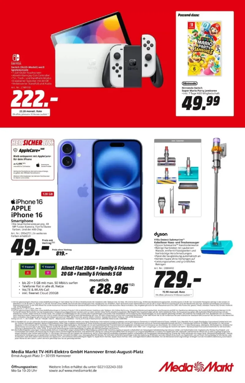 Media Markt Prospekt vom 07.11.2025, Seite 8