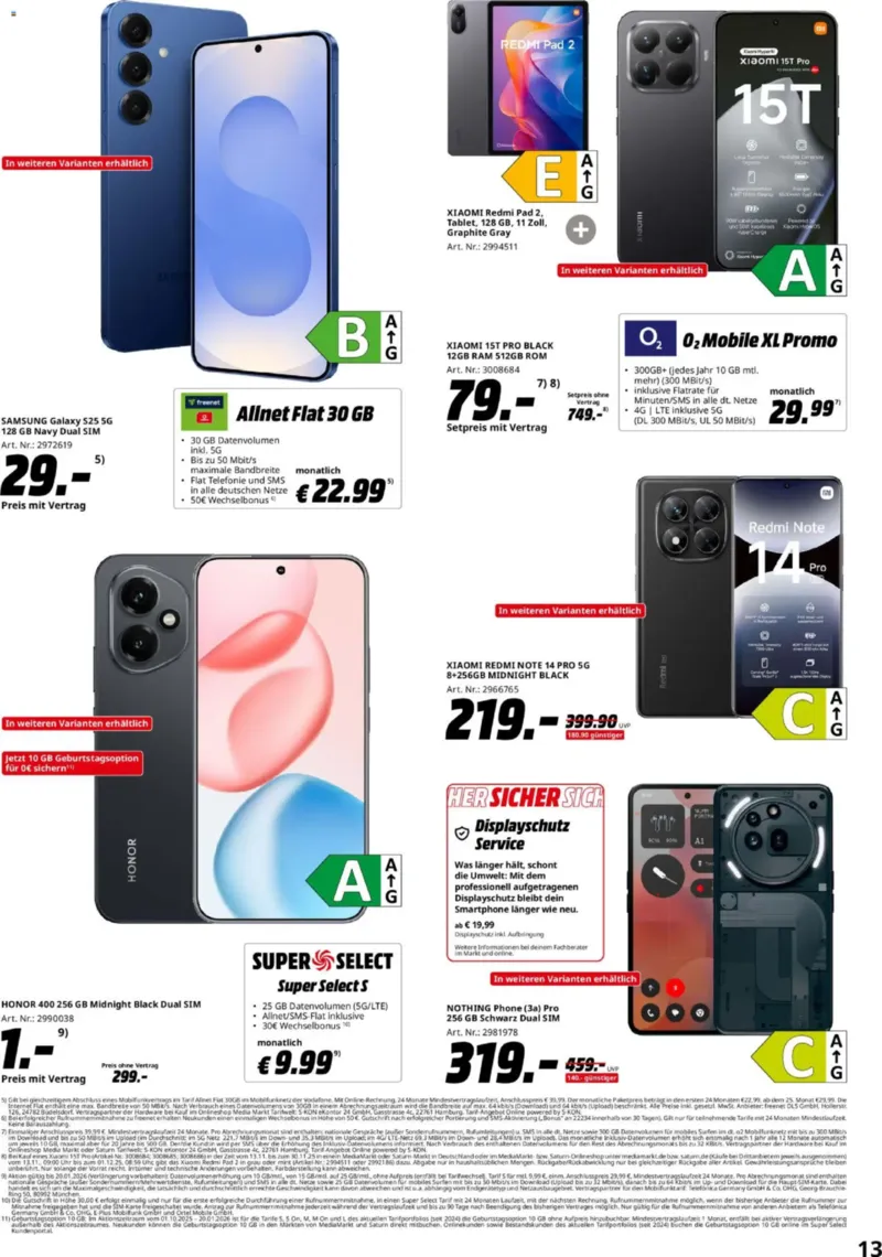 Media Markt Prospekt vom 13.11.2025, Seite 13
