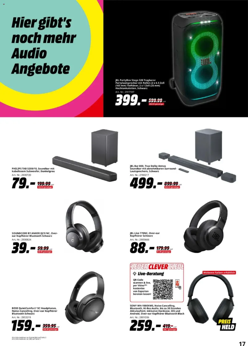 Media Markt Prospekt vom 13.11.2025, Seite 17