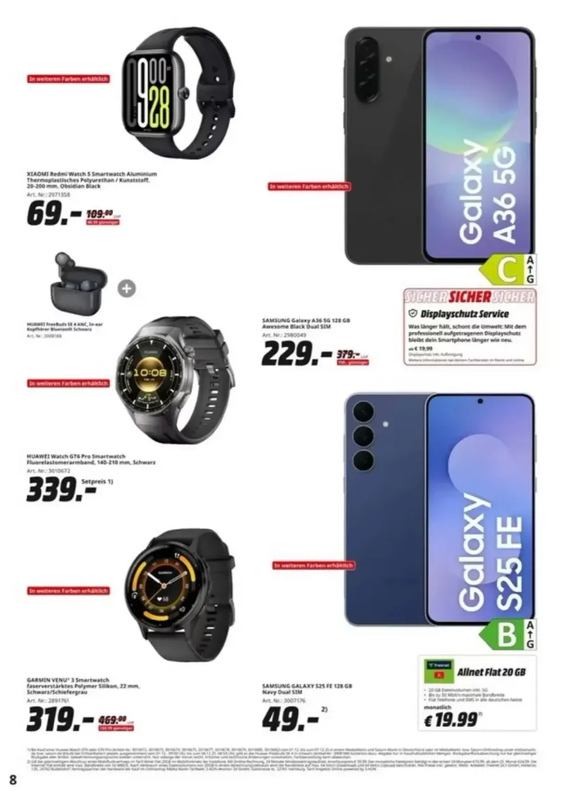 Media Markt Prospekt vom 01.12.2025, Seite 8