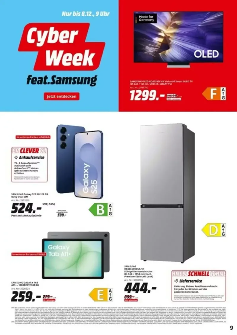 Media Markt Prospekt vom 01.12.2025, Seite 9