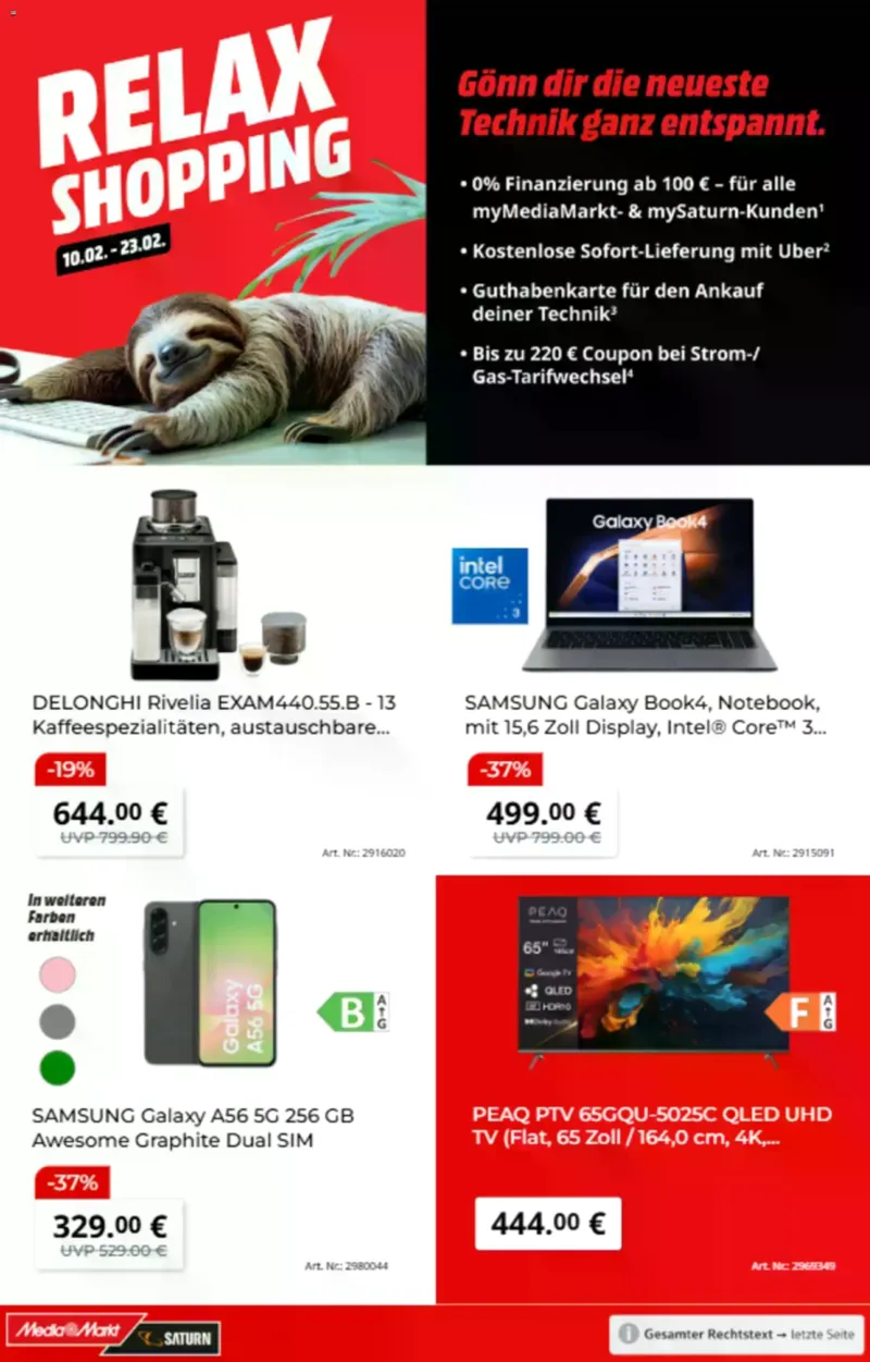 Media Markt Prospekt vom 10.02.2026, Seite 1