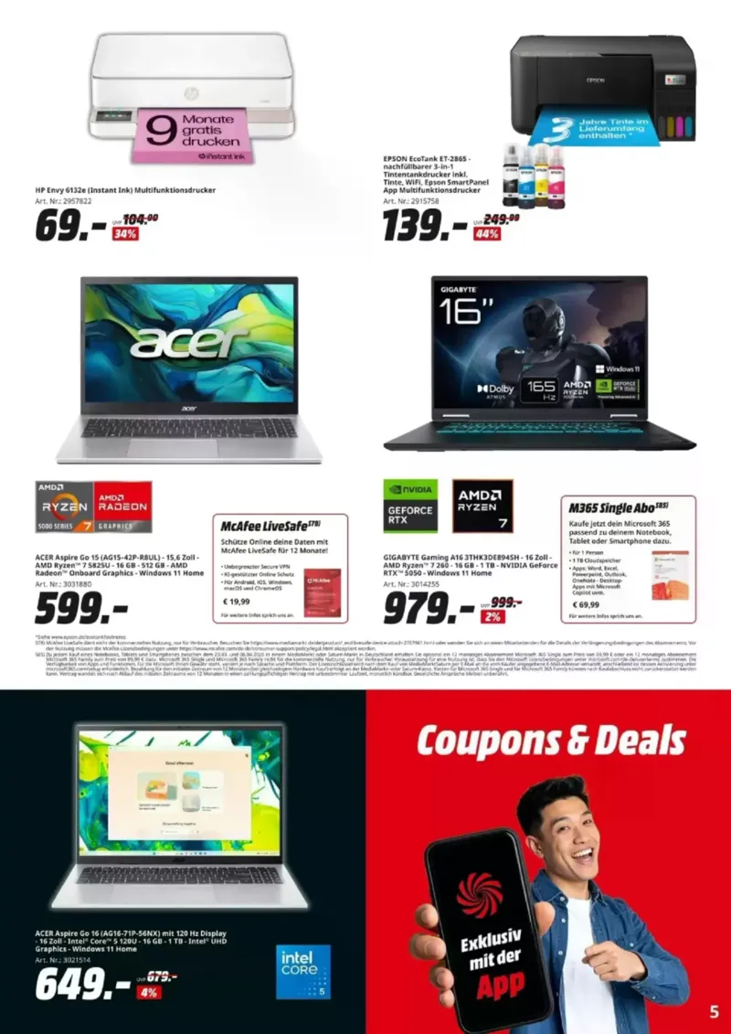 Media Markt Prospekt vom 23.03.2026, Seite 5