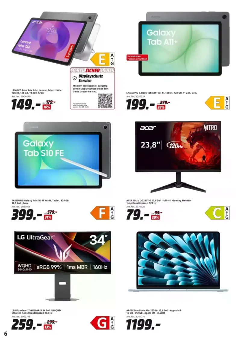 Media Markt Prospekt vom 23.03.2026, Seite 6