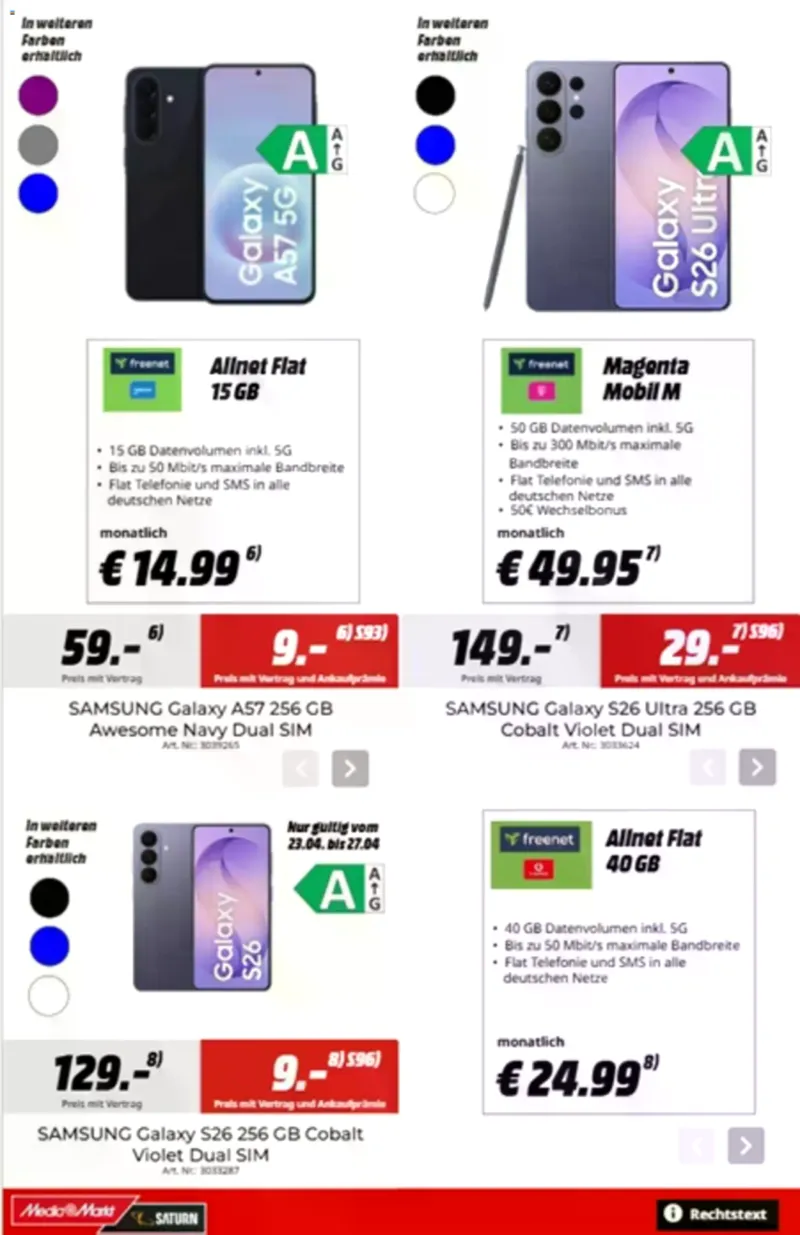 Media Markt Prospekt vom 21.04.2026, Seite 9