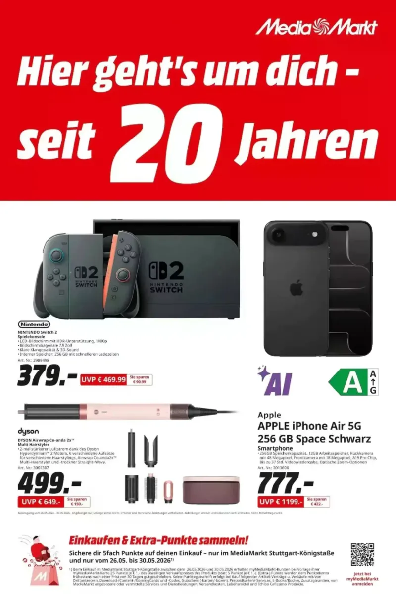Media Markt Prospekt vom 27.05.2026, Seite 1