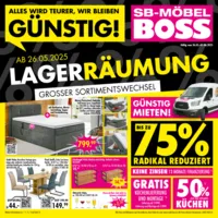 Möbel Boss Prospekt vom 26.05.2025