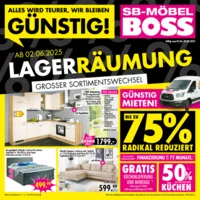 Möbel Boss Prospekt vom 02.06.2025