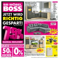 Möbel Boss Prospekt vom 26.07.2025