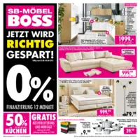 Möbel Boss Prospekt vom 02.08.2025