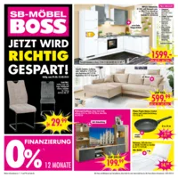 Möbel Boss Prospekt vom 09.08.2025