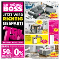 Möbel Boss Prospekt vom 30.08.2025