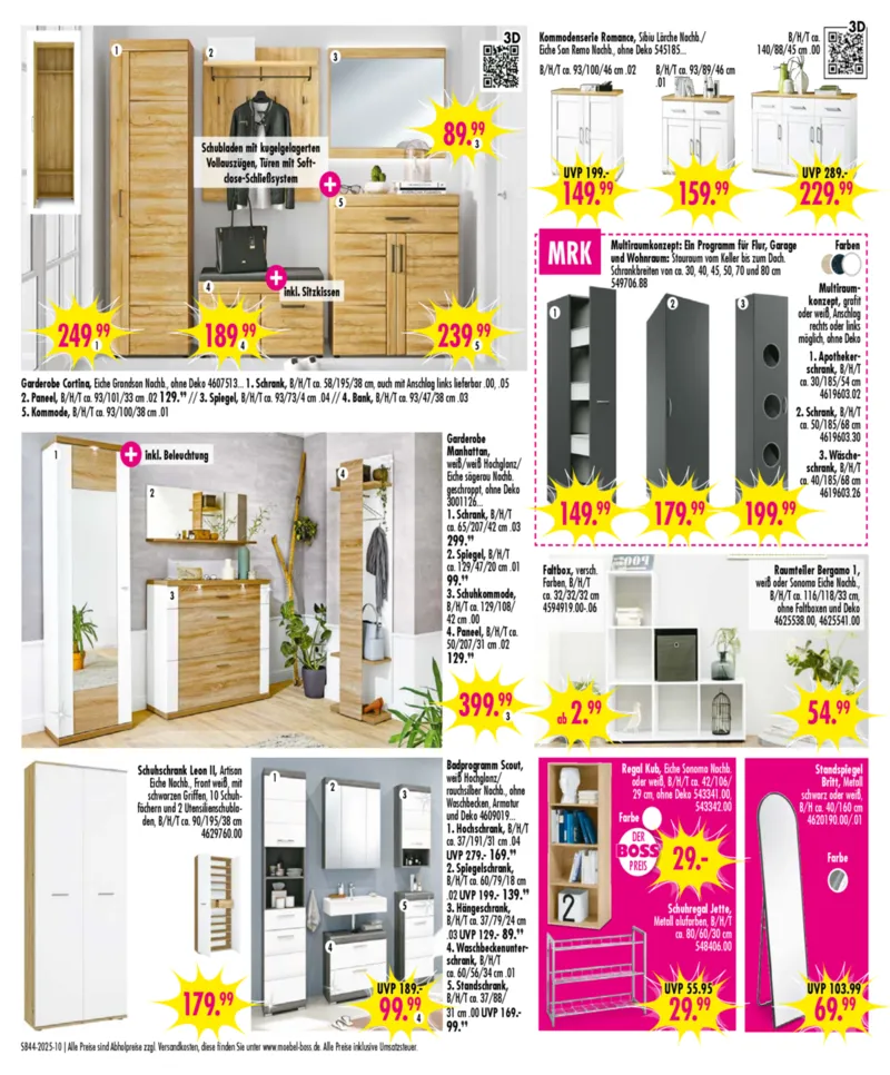 Möbel Boss Prospekt vom 25.10.2025, Seite 10