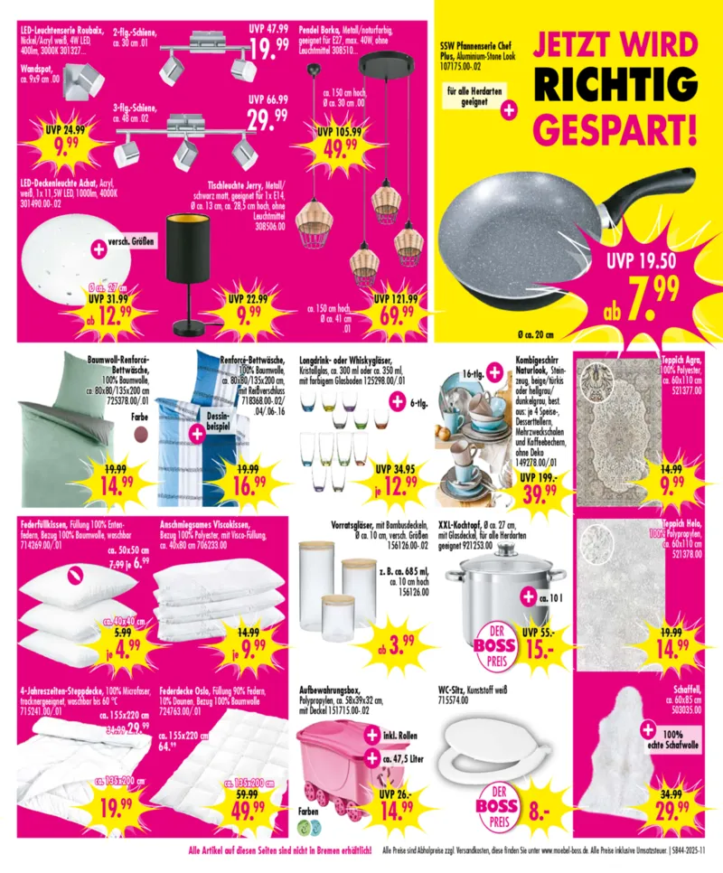 Möbel Boss Prospekt vom 25.10.2025, Seite 11