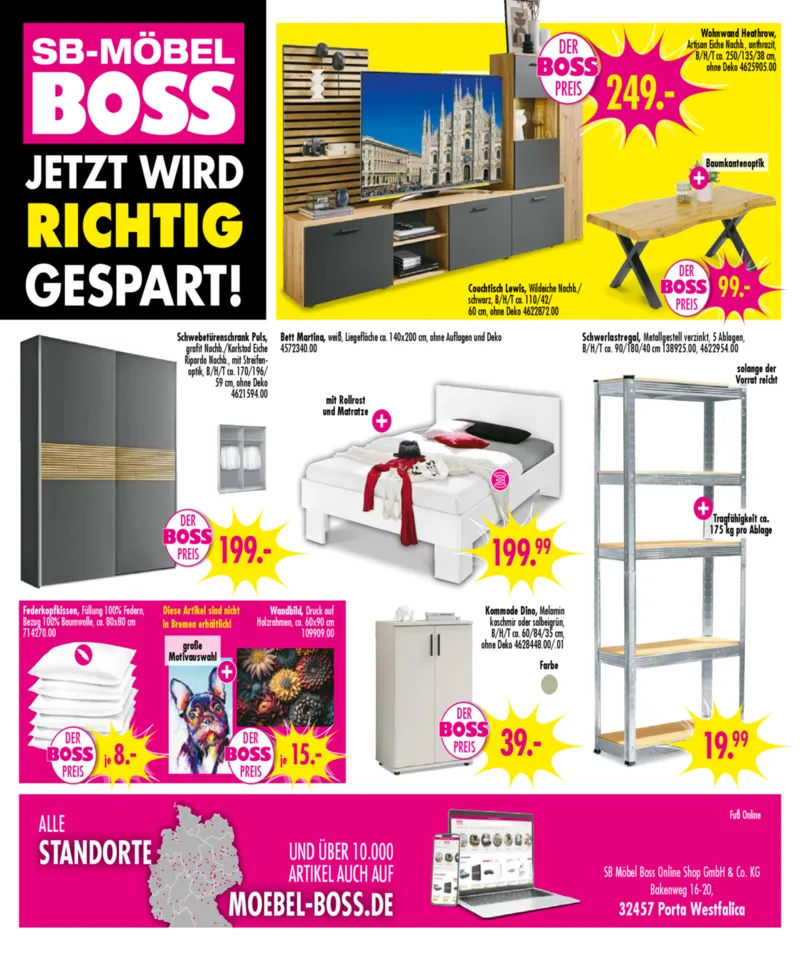 Möbel Boss Prospekt vom 25.10.2025, Seite 12