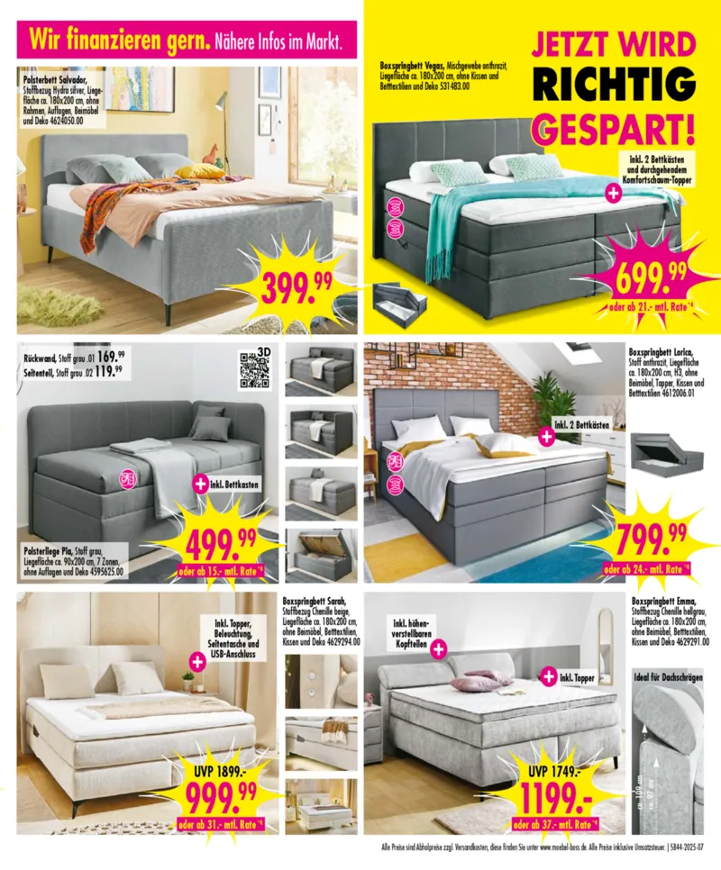 Möbel Boss Prospekt vom 25.10.2025, Seite 7