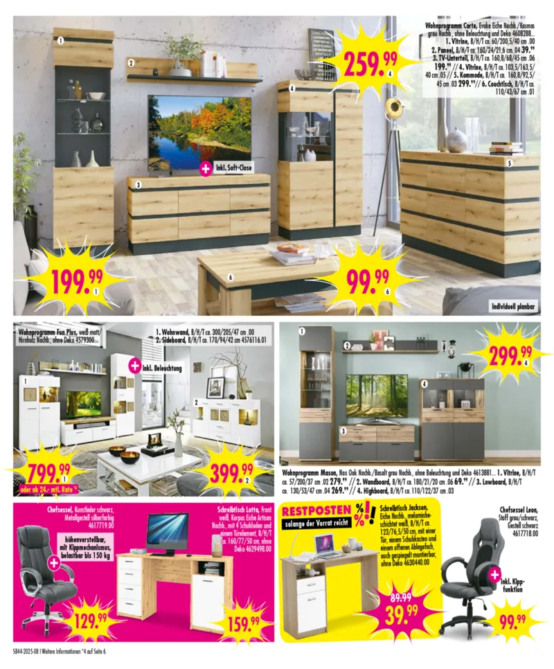 Möbel Boss Prospekt vom 25.10.2025, Seite 8