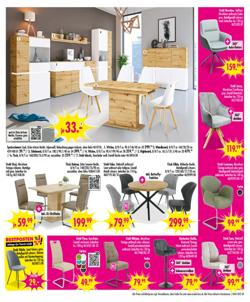 Möbel Boss Prospekt vom 25.10.2025, Seite 9