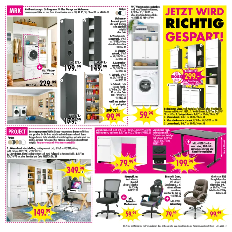 Möbel Boss Prospekt vom 01.11.2025, Seite 13