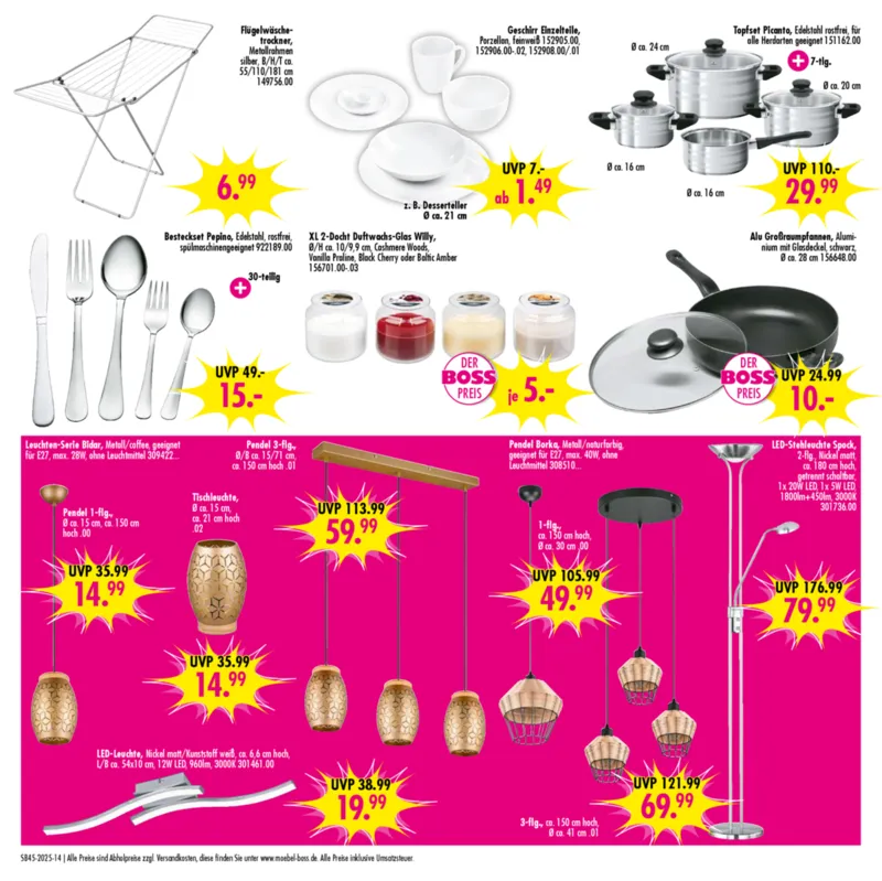 Möbel Boss Prospekt vom 01.11.2025, Seite 14