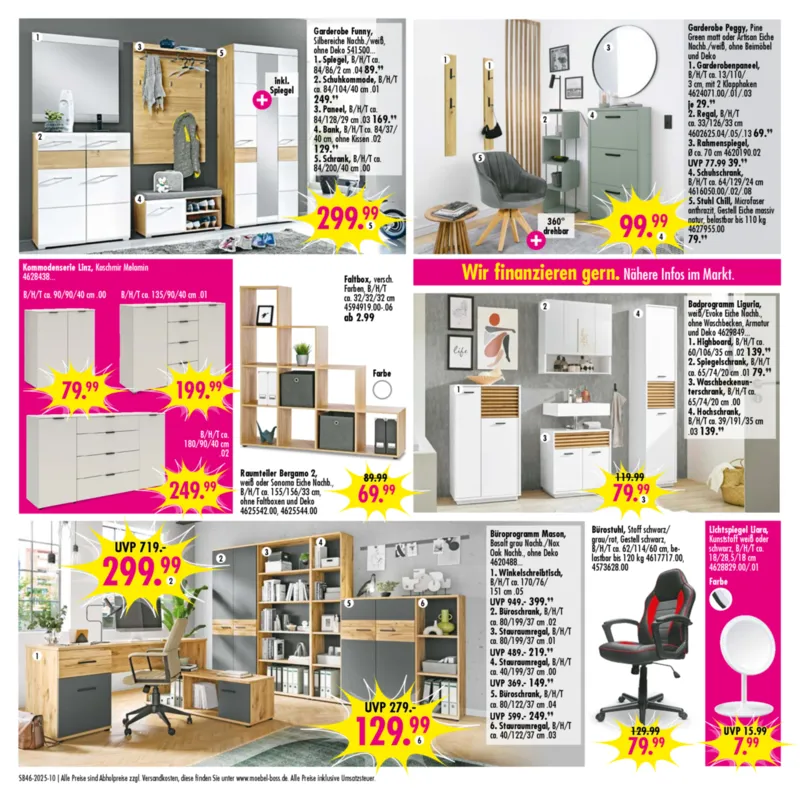 Möbel Boss Prospekt vom 08.11.2025, Seite 10