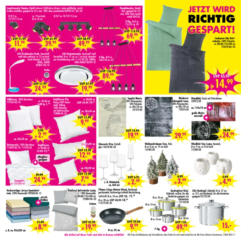 Möbel Boss Prospekt vom 08.11.2025, Seite 11