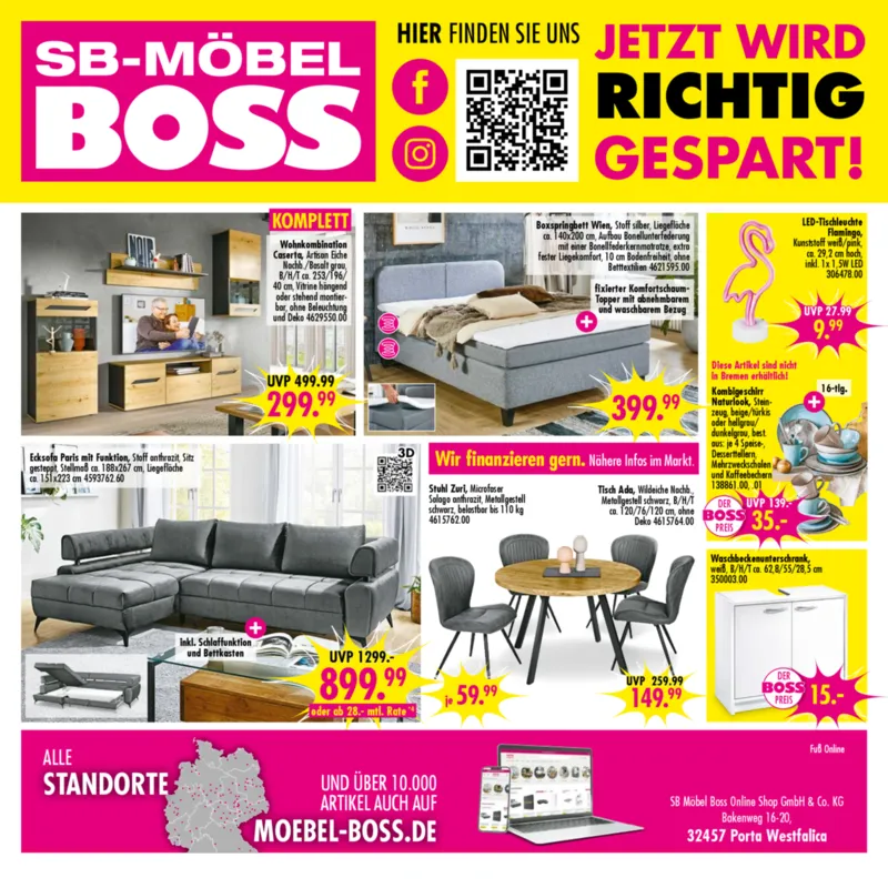 Möbel Boss Prospekt vom 08.11.2025, Seite 12