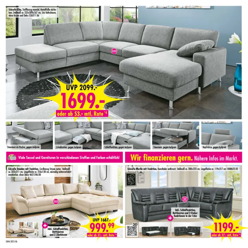 Möbel Boss Prospekt vom 08.11.2025, Seite 6