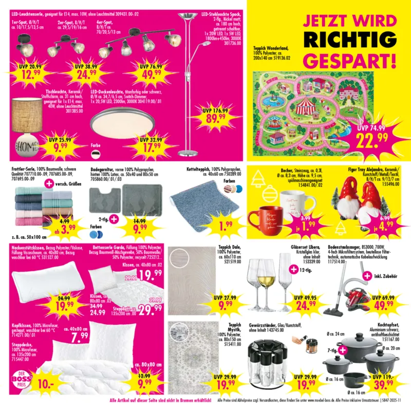 Möbel Boss Prospekt vom 15.11.2025, Seite 11