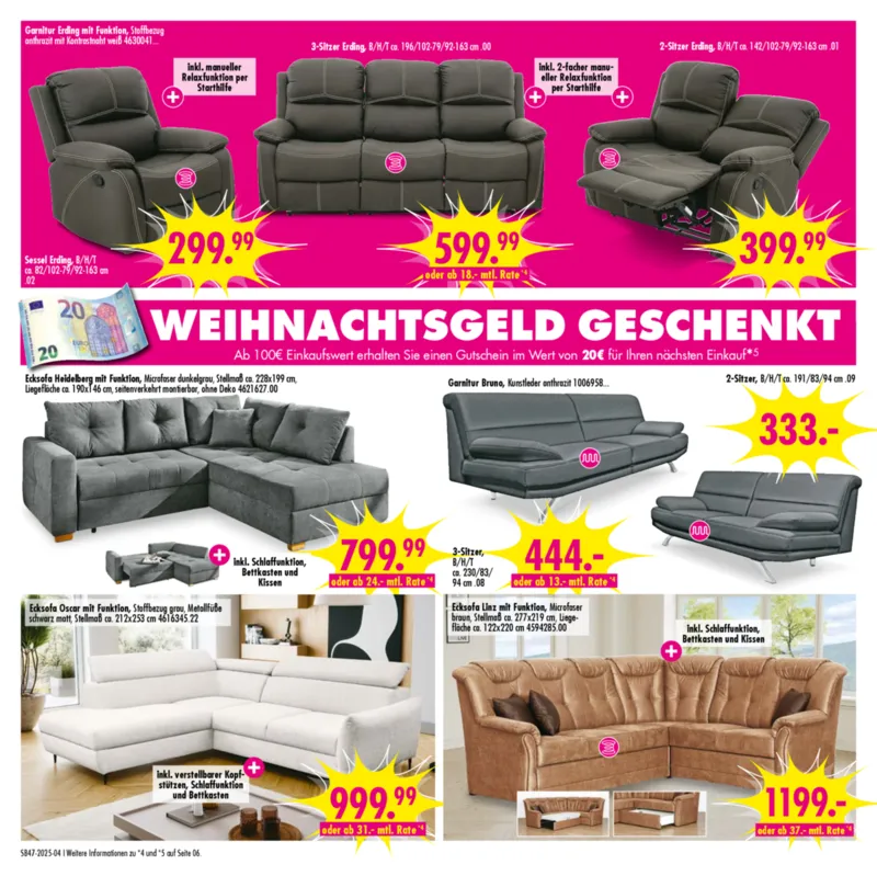 Möbel Boss Prospekt vom 15.11.2025, Seite 4