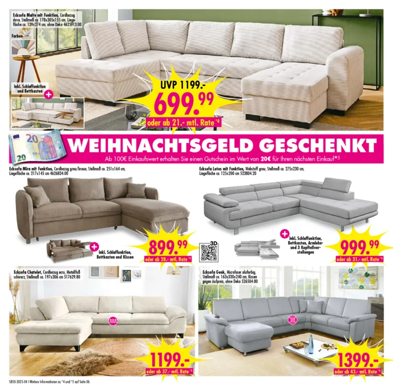 Möbel Boss Prospekt vom 06.12.2025, Seite 4