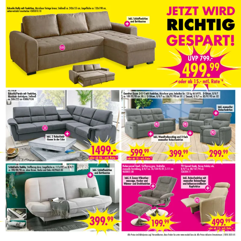 Möbel Boss Prospekt vom 06.12.2025, Seite 5