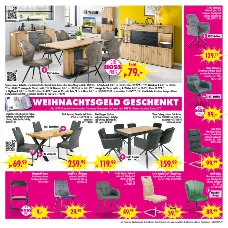 Möbel Boss Prospekt vom 06.12.2025, Seite 9