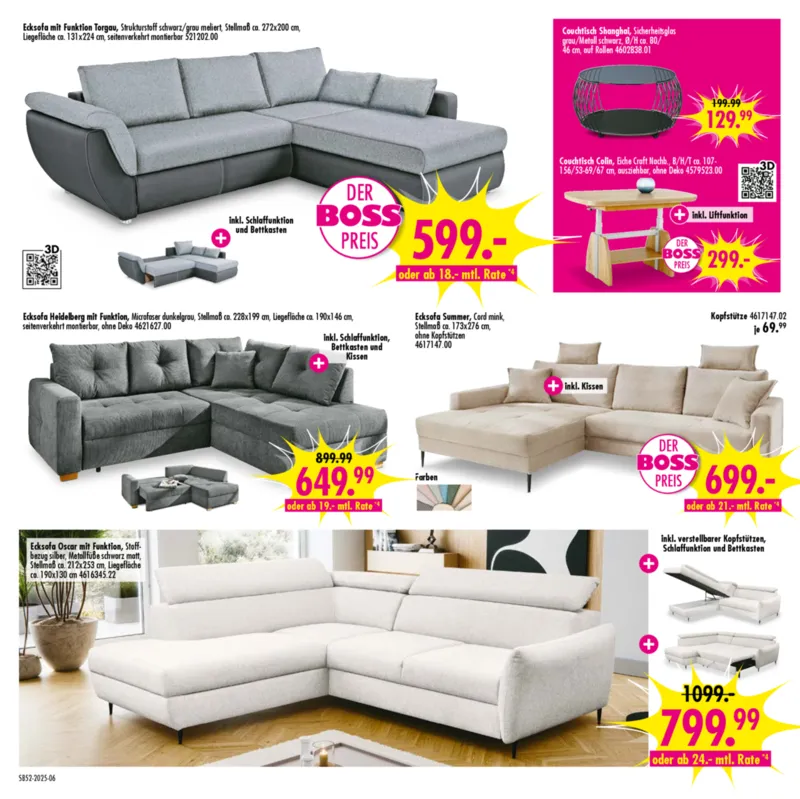 Möbel Boss Prospekt vom 20.12.2025, Seite 6
