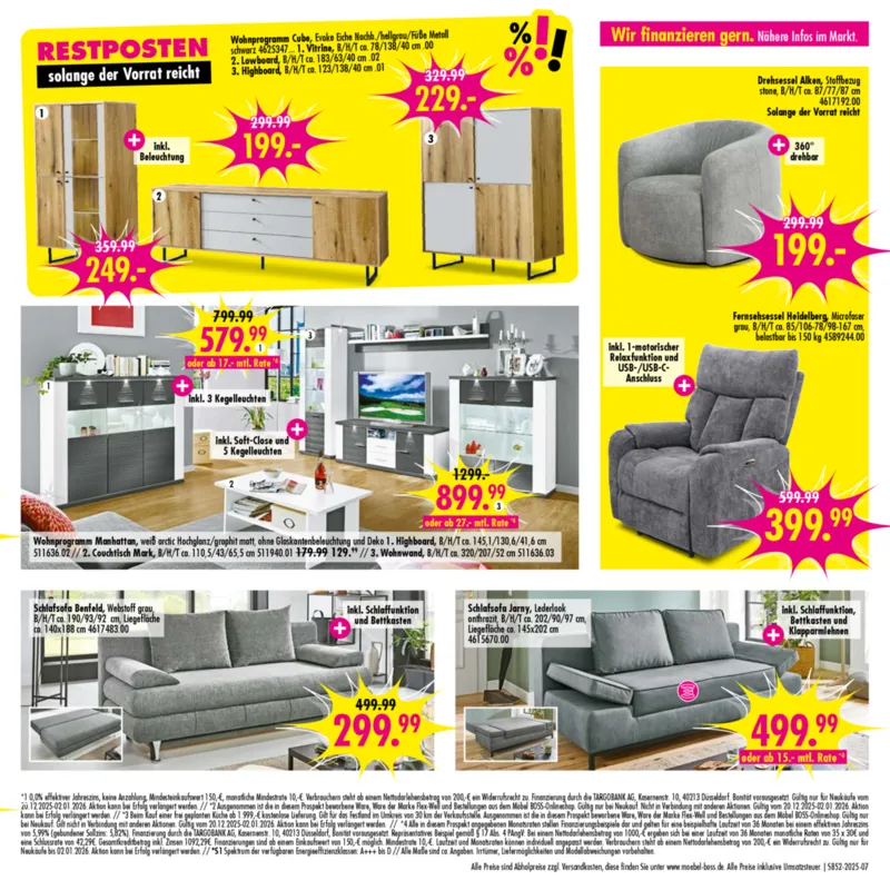 Möbel Boss Prospekt vom 20.12.2025, Seite 7