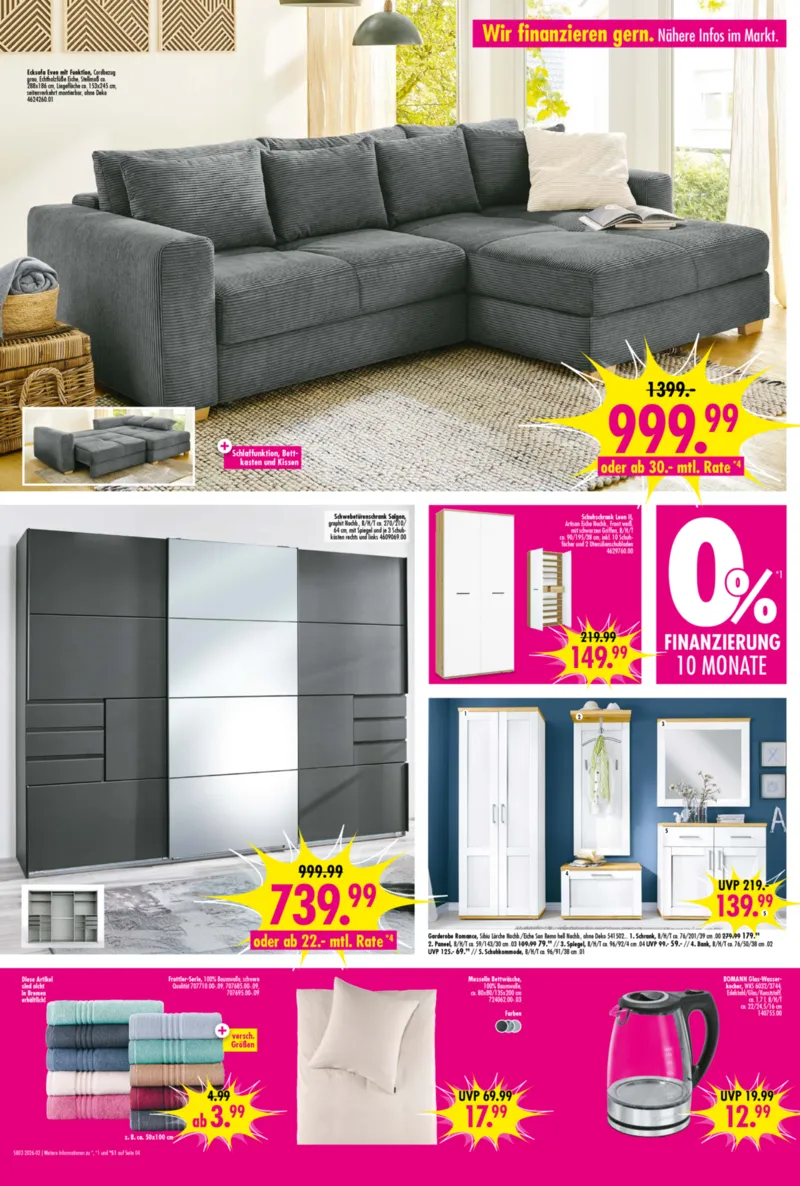 Möbel Boss Prospekt vom 03.01.2026, Seite 2