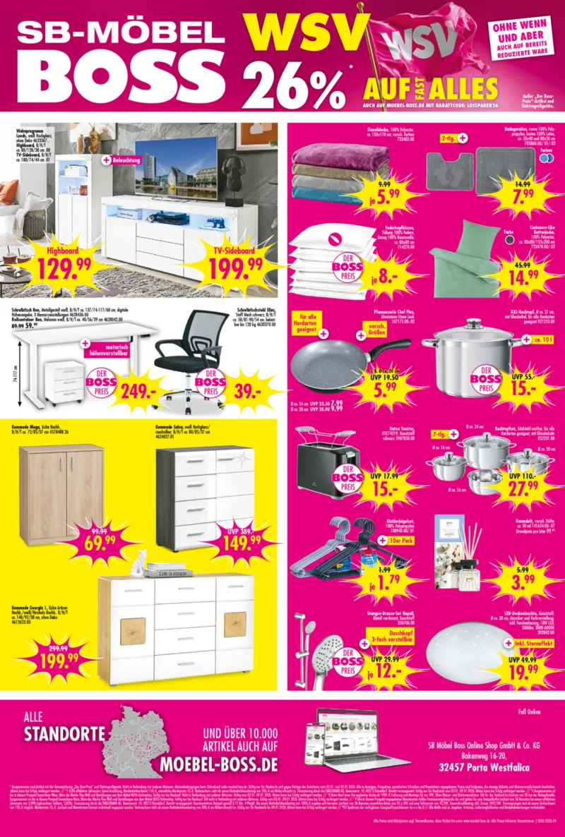 Möbel Boss Prospekt vom 03.01.2026, Seite 4