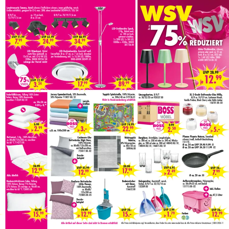 Möbel Boss Prospekt vom 10.01.2026, Seite 11